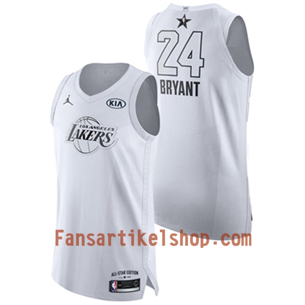 NBA Los Angeles Lakers Trikot Kobe Bryant 24 2018 All-Star Jordan Brand Weiß Swingman - Herren NBA Los Angeles Lakers Trikot Kobe Bryant 24 2018 All-Star Jordan Brand Weiß Swingman - Herren